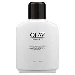Olay Complete Hydratant Quotidien SPF15 Sensitive – Massage facial pour absorption rapide