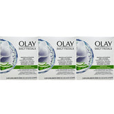 OLAY Daily Gentle Clean emballage pratique pour une routine rapide.