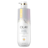 Bouteille Olay Douche Corps prête pour une hydratation quotidienne.