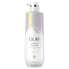 Bouteille Olay Douche Corps prête pour une hydratation quotidienne.