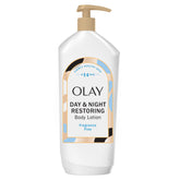 Lotion corporelle Olay, bouteille 532 ml, hydratation durable pour la peau.