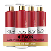 Olay Niacinamide flacon – hydratation durable pour peau lisse.