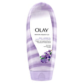 Olay Moisture Ribbons Plus Shea Lavande - bouteille élégante pour hydratation durable.