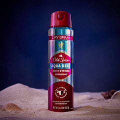 Old Spice Aqua Reef: parfum cyprès pour une senteur marine délicate.