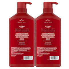 Old Spice Charbon Shampoing pour homme, pack double pratique pour la routine quotidienne.