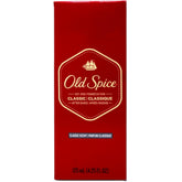 Old Spice Classic après-rasage, flacon élégant, offre une fraîcheur après le rasage.