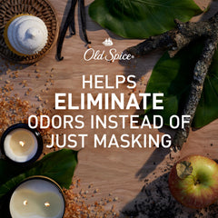 Huile d’argan apaisante pour la peau avec Old Spice Dry Spray.