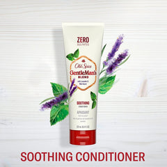 Old Spice Formule sans sulfates, étiquette lisible sur le flacon.