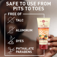 Old Spice fraîcheur 24h mandarine-santal, parfum enveloppant.