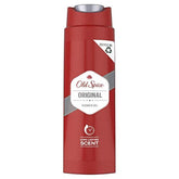 Gel douche Old Spice Original, bouteille 250 ml, parfum fort et frais pour démarrer la journée.
