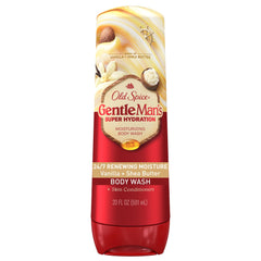 Old Spice GentleMan’s Super Hydration – Bouteille douche homme, hydratation durable.