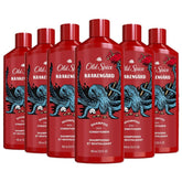 Old Spice Krakengard 2-en-1: flacon principal prêt à laver et nourrir les cheveux.