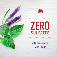 Old Spice Après-shampoing Lavande Menthe, bouteille, démêlage en douceur et parfum durable.