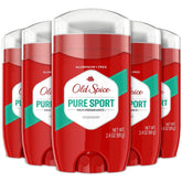 Old Spice Pure Sport déodorant bâton, texture lissante et fraîcheur adaptée à une activité physique.