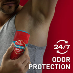 Parfum zeste d’agrumes Old Spice Pure Sport pour énergie rafraîchissante.