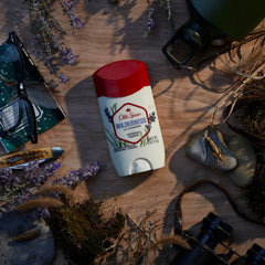Old Spice Wilderness - Odeur nature, lavande sauvage évoquant l'air libre et rafraîchissant.
