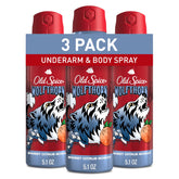 Old Spice Wolfthorn : bouteille spray, fraîcheur durable pour la journée.