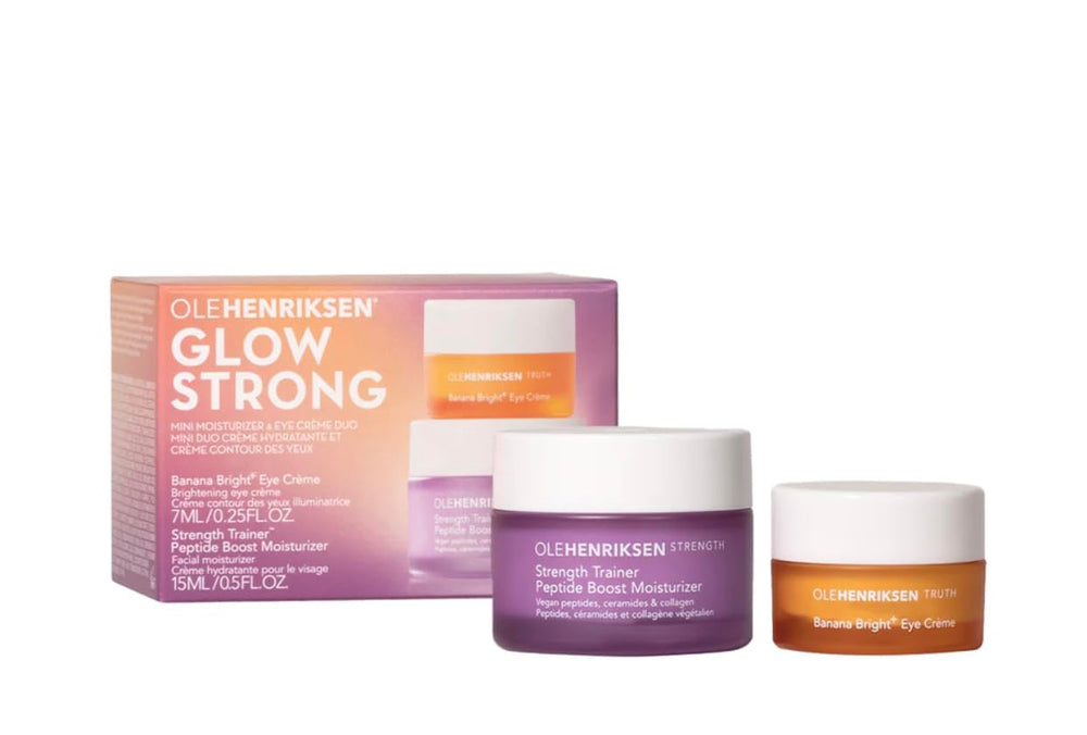 Ole Henriksen Crème Yeux Banana Bright, regard lumineux après application.