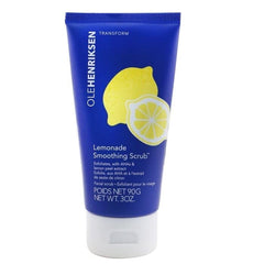 OLEHENRIKSEN Lemonade Smoothing Scrub : bouteille rafraîchissante pour exfolier et lisser la peau.