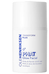 Pot du masque Phat Glow d'OLEHENRIKSEN, hydratant et éclaircissant pour la peau.