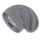 Bonnet OLESILK en soie de mûrier, long pour cheveux longs, douceur nocturne et réveil sans nœuds.