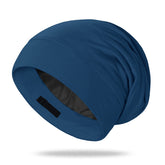 OLESILK bonnet en soie de mûrier pour homme — nuit sans frottement et frisottis maîtrisés