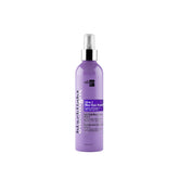 Flacon bleu d'Oligo Professionnel Blacklight prêt à hydrater les cheveux colorés.
