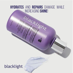 Oligo Professionnel Blacklight Formule sans sulfates; respecte cuir chevelu et couleurs.