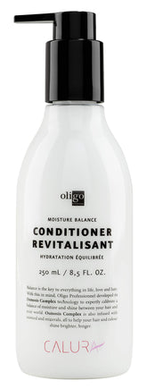 Oligo Calura Conditionneur bouteille: hydratation durable et démêlage facile.