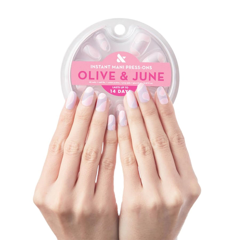 Ongles Olive et June Instant Mani ensemble de 42 ongles pour ajustement précis