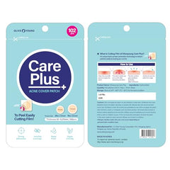 OLIVE YOUNG Care Plus Spot Patch 102 unités, pack prêt à l’emploi.
