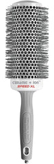 Brosse Olivia Garden céramique et ion Speed XL, tête ronde pour un séchage rapide et lisse.