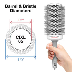 Olivia Garden Ceramic + Ion Speed XL – brins ioniques anti statiques pour lisser les frisottis