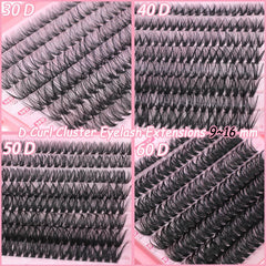 OLLAVO d-curl fluffy wispy lashes for dramatic definition