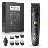 OLOV LITE Tondeuse barbe avec 6 guides pour une précision