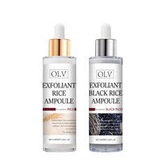 OLV Peel Shot Glow Riz Blanc bouteille, teint lumineux et uniforme.