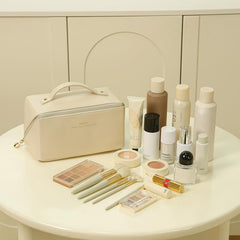 Omeily sac-maquillage PU imperméable protège vos produits lors des déplacements.