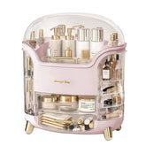 Omeily Organisateur Maquillage 3 étages avec couvercle transparent pour accès rapide.