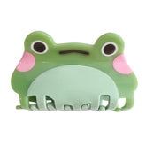 OMG Decor grenouille verte - serre-cheveux en acétate, pratique pour discipliner les cheveux pendant le soin