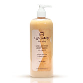 Omic Lighten-Up, bouteille argan et karité pour peau nourrie et lumineuse.