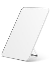 OMIRO miroir de bureau 10x7, vue complète pour maquillage précis et éclairage clair.
