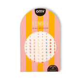 Omy Yummy stickers: design coloré pour ongles, application facile et amusante.