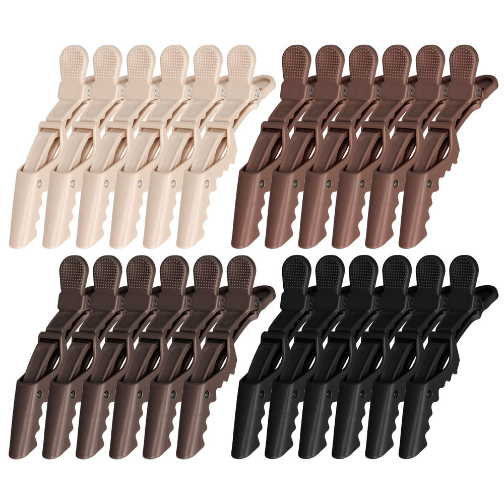 Pinces Ondder alligator gros format pour coiffage, fixation robuste pendant le brushing.