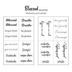 One Grace Blessed – tatouage longue durée noir, tenue prolongée sans effort