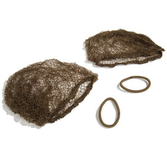 One Knot Hairnet Sans Noeud Devant retient même les cheveux épais.