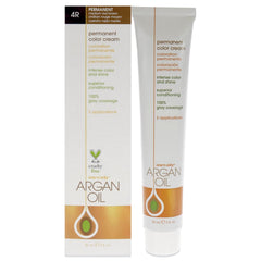 One N' Only Color Permanent Crème Argan montrant une teinte riche et uniforme.