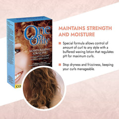 One 'N Only Perm Alcaline – capuchon sur cheveux humides pour une fixation homogène des boucles