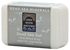 One With Nature savon Mer Morte - lot de 6, routine spa