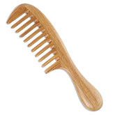 Onedor brosse-cheveux santal vert dents extra-larges pour démêler sans tiraillement.