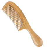 Onedor peigne cheveux santal vert naturel, pointe fine pour démêler en douceur.